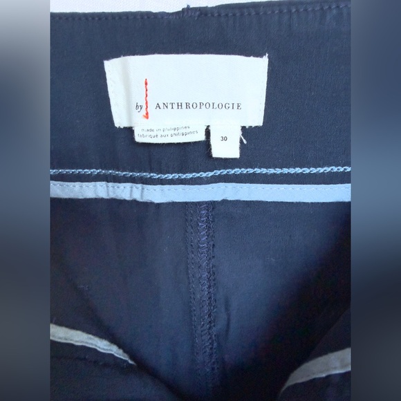 Anthropologie Colette Magic Fabric Shorts, Navy, 30 Waist, Original Retail $88 - Picture 2 of 6